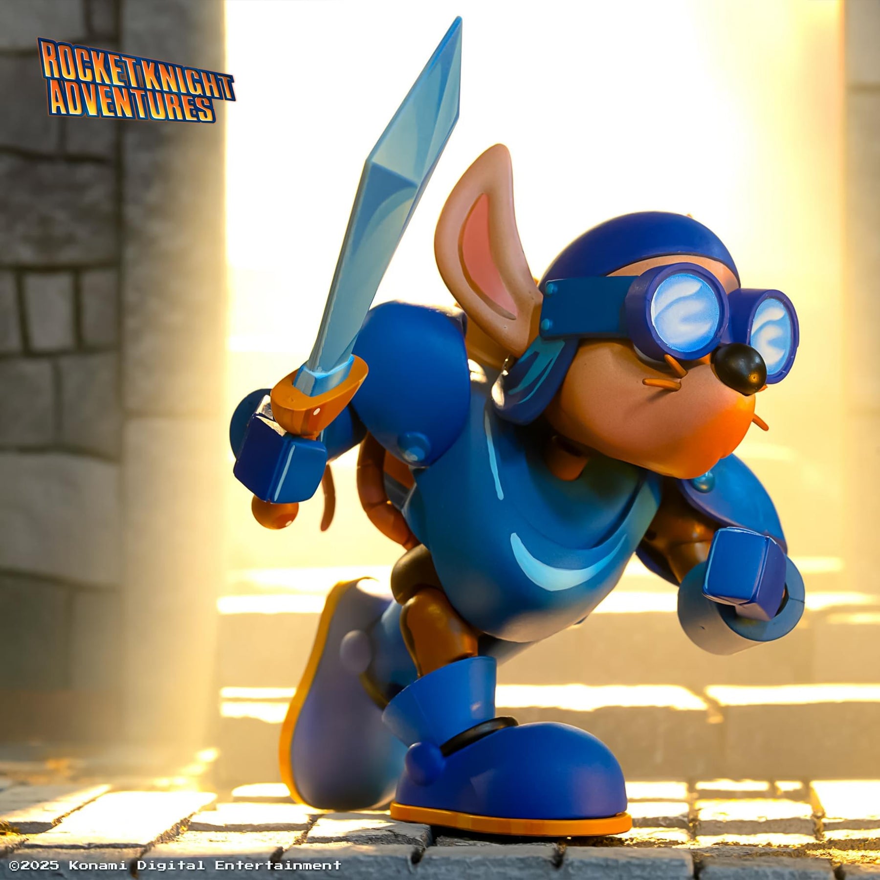 Rocket Knight Adventures: Sparkster Action Figure