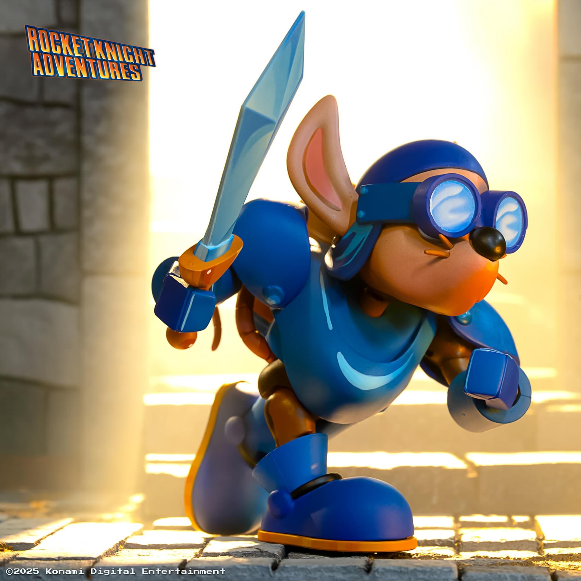 Rocket Knight Adventures: Sparkster Action Figure