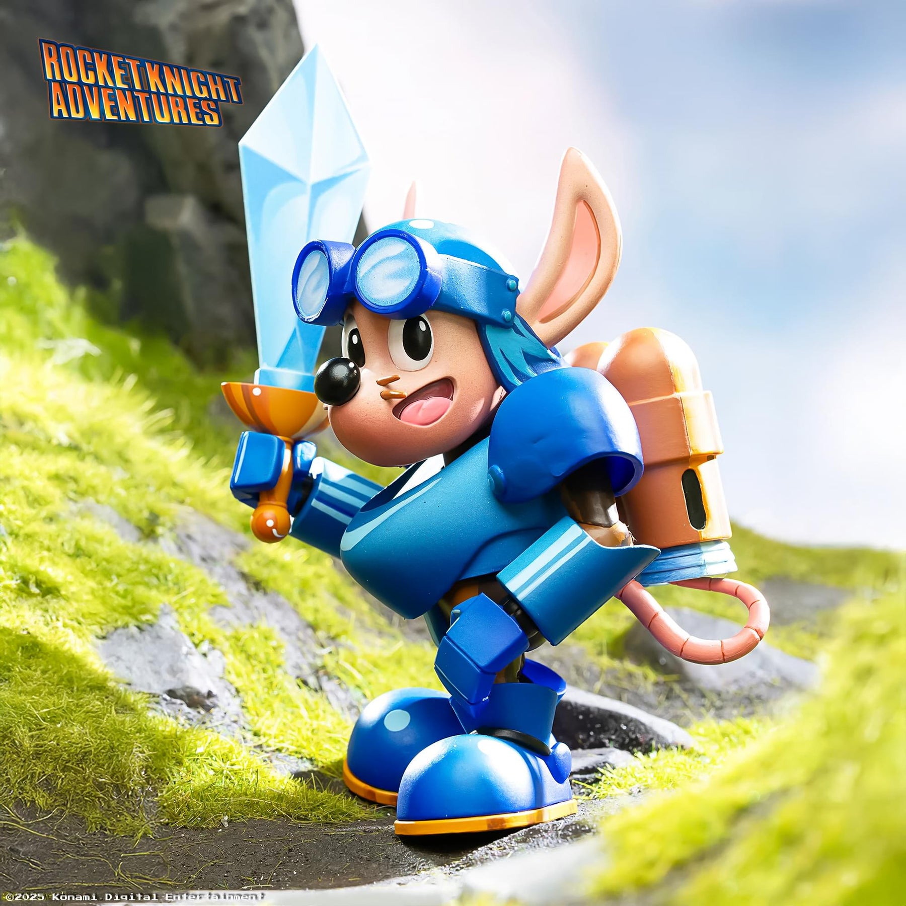 Rocket Knight Adventures: Sparkster Action Figure
