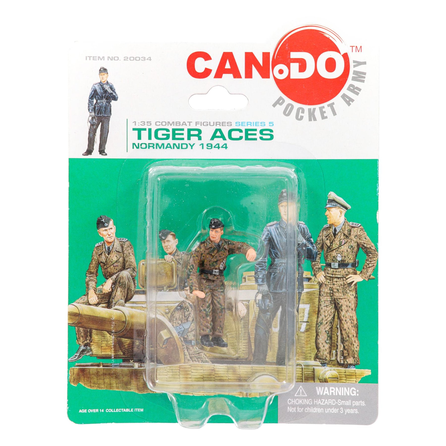 1:35 Combat Series 5 Tiger Aces Normandy 1944 Figure C Karlheinz