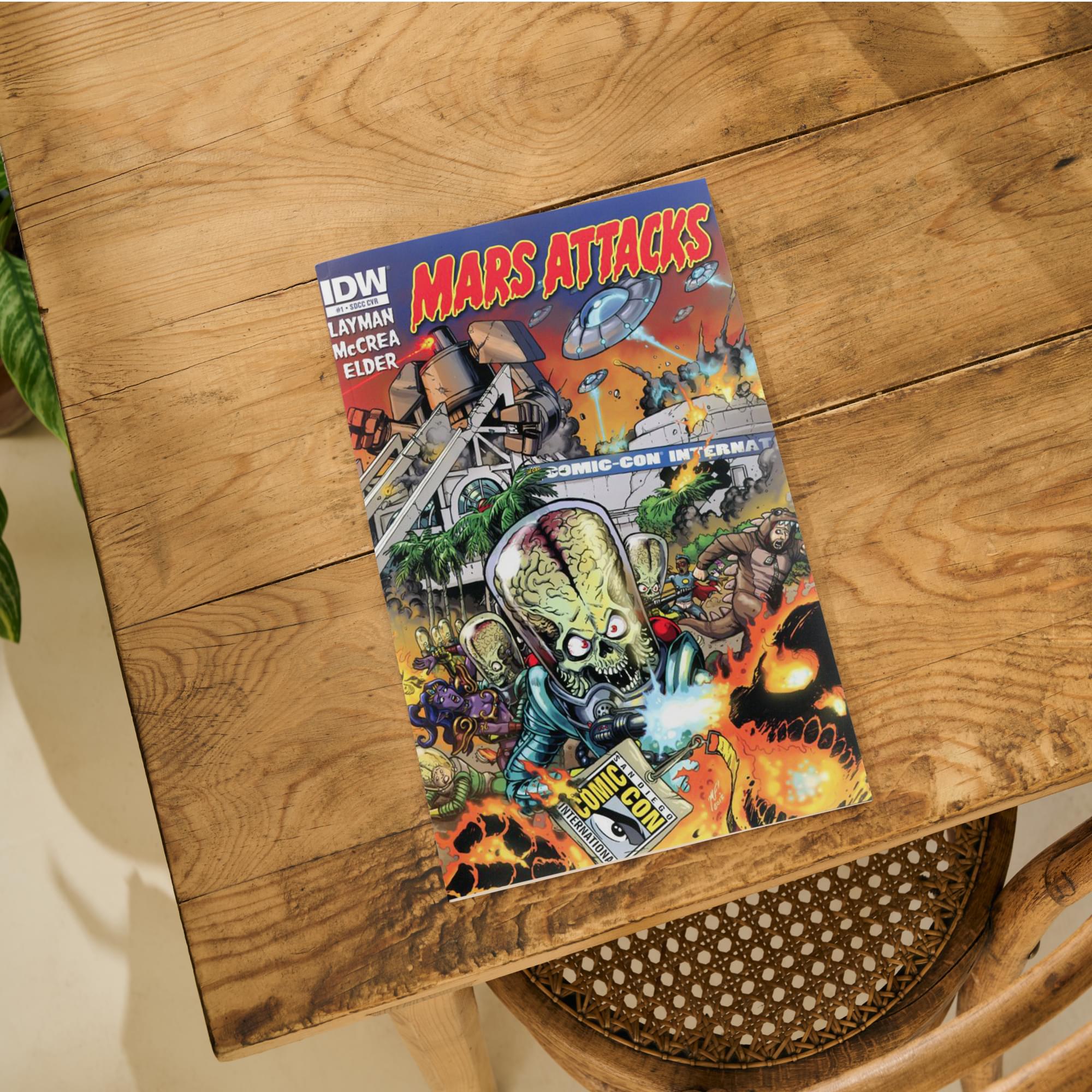 SDCC 2012 Exclusive Mars Attacks Comic