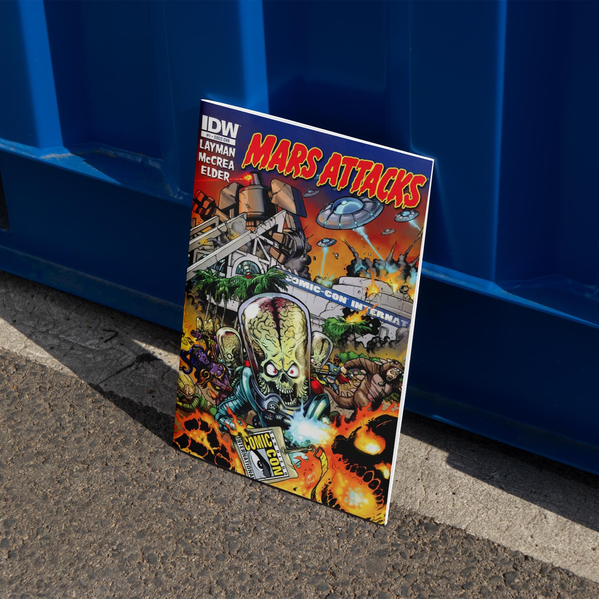 SDCC 2012 Exclusive Mars Attacks Comic