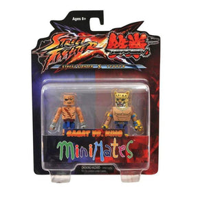 Street Fighter X Tekken Minimates Figure 2 Pack Sagat vs King