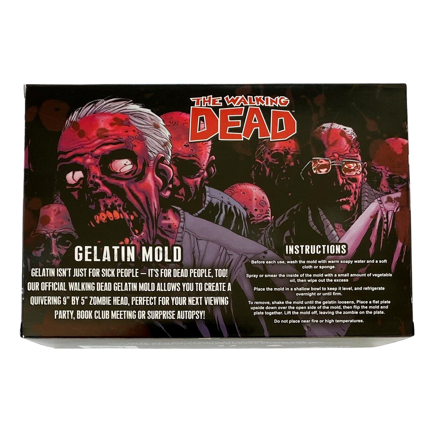 The Walking Dead Plastic Gelatin Mold