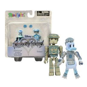 Kingdom Hearts Minimates Series 1 | Space Paranoids Donald & Tron