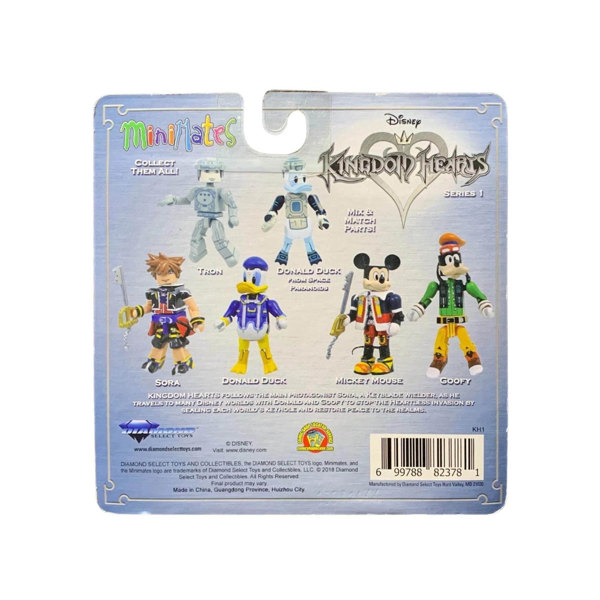 Kingdom Hearts Minimates Series 1 | Space Paranoids Donald & Tron