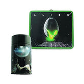 Alien Egg Distressed Tin Lunch Box with Thermos