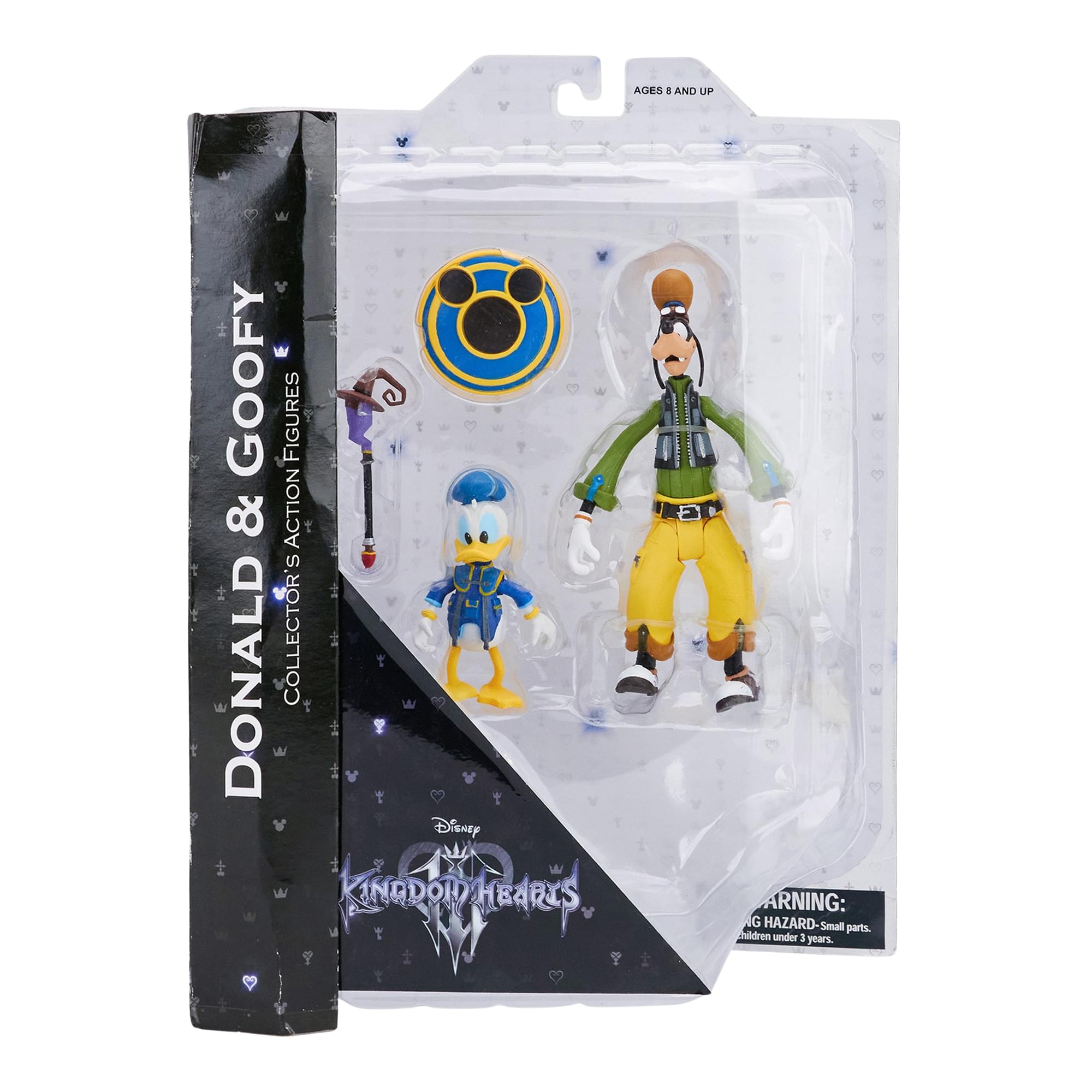 Kingdom Hearts 3 Select Action Figure 2-Pack | Goofy & Donald