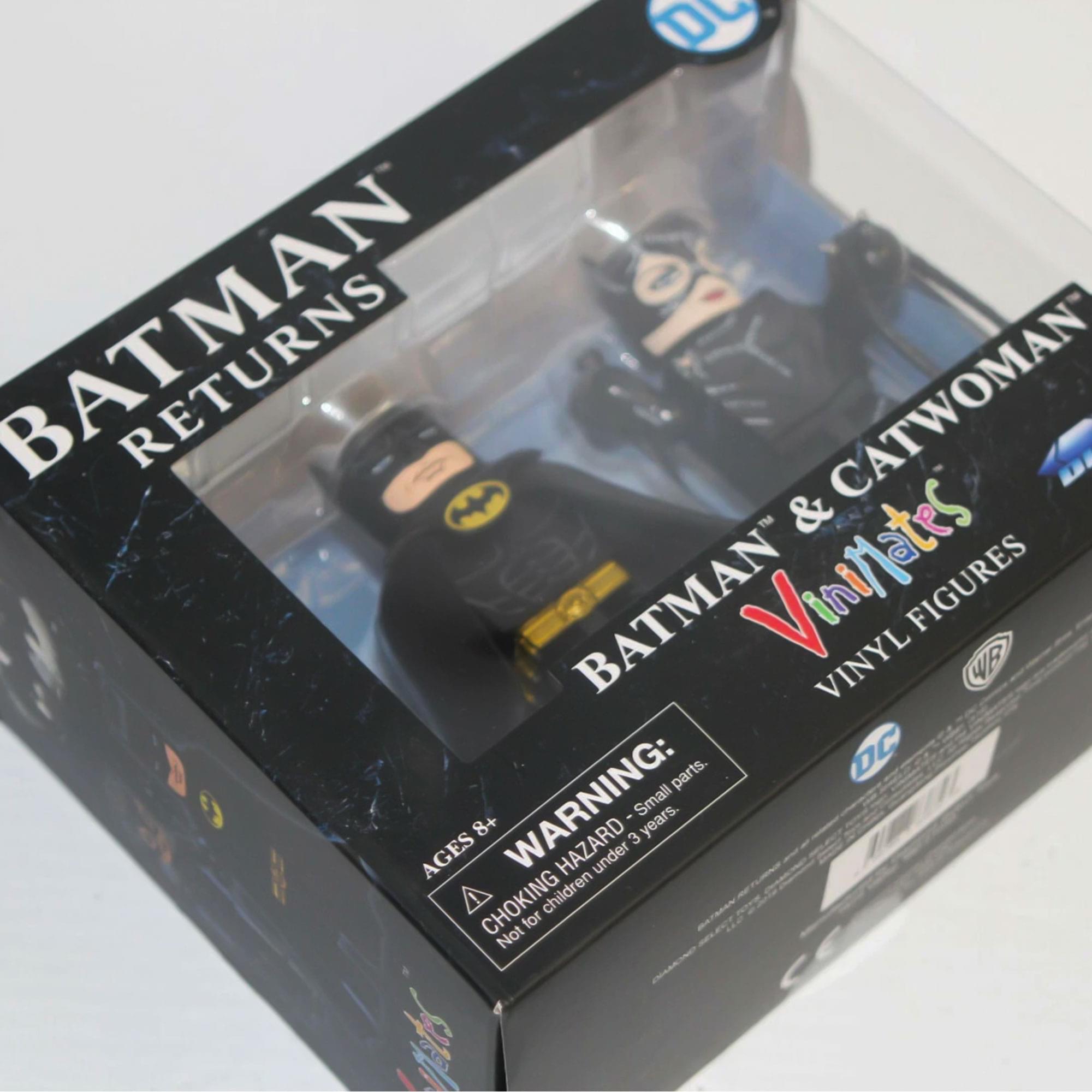DC Comics 4 Inch Vinimate Vinyl Figure 2 Pack | Batman & Catwoman
