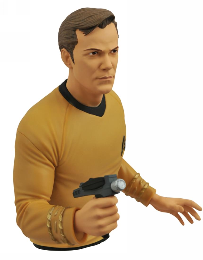 Star Trek Captain Kirk Vinyl Bust Bank
