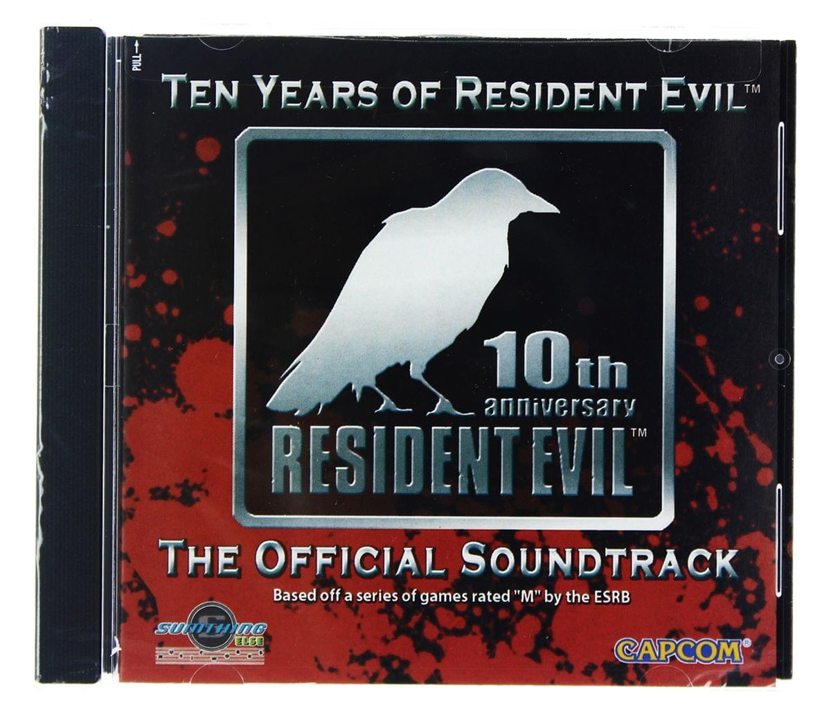 Resident Evil (Ten Years) Official Game Soundtrack CD