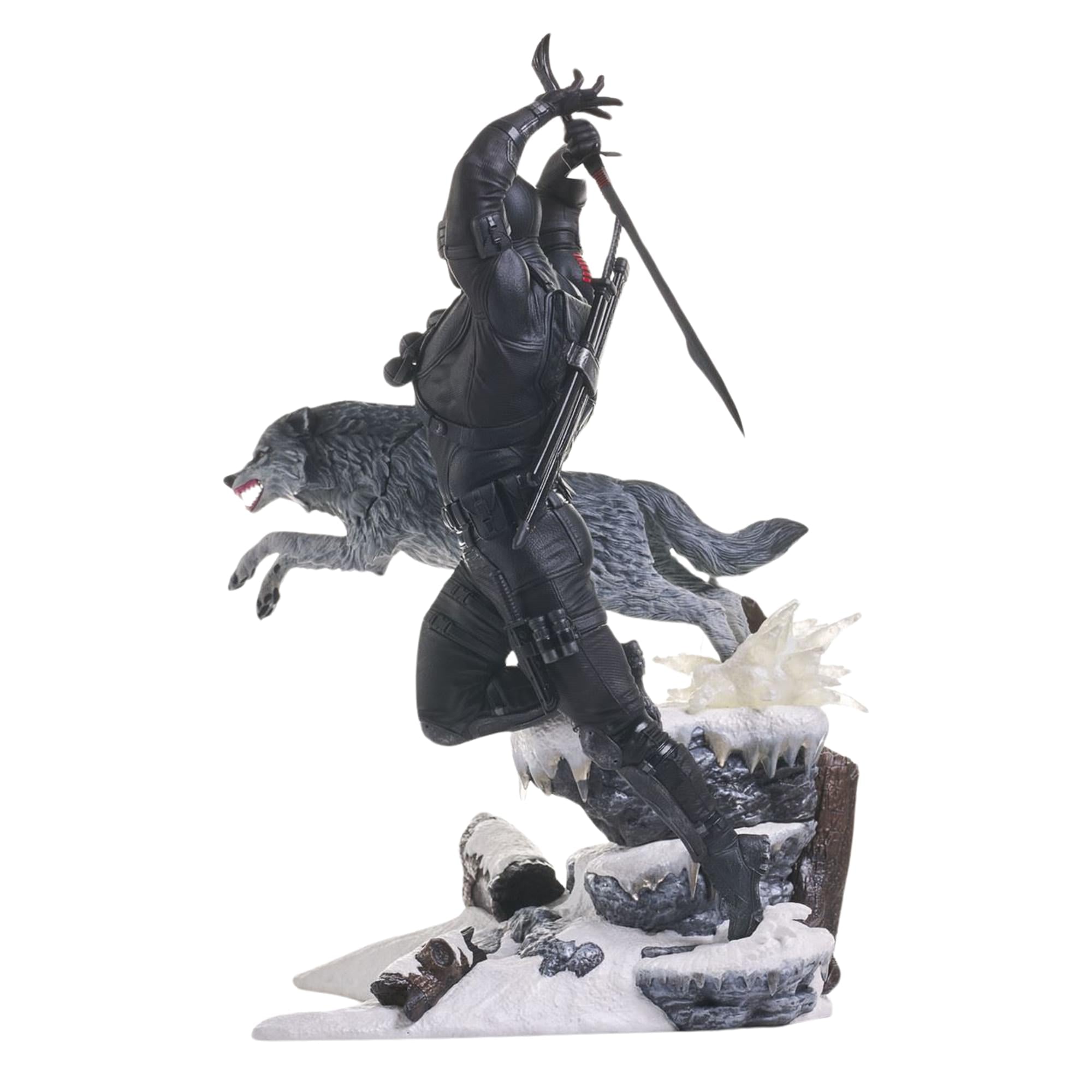 Gi Joe Gallery Snake Eyes 11 Inch PVC Statue