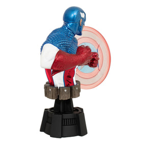 Marvel Exclusive Captain America Holo Shield Bust