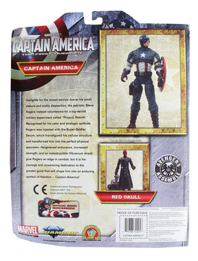 Marvel Select 7 Inch Action Figure - Captain America The First Avenger