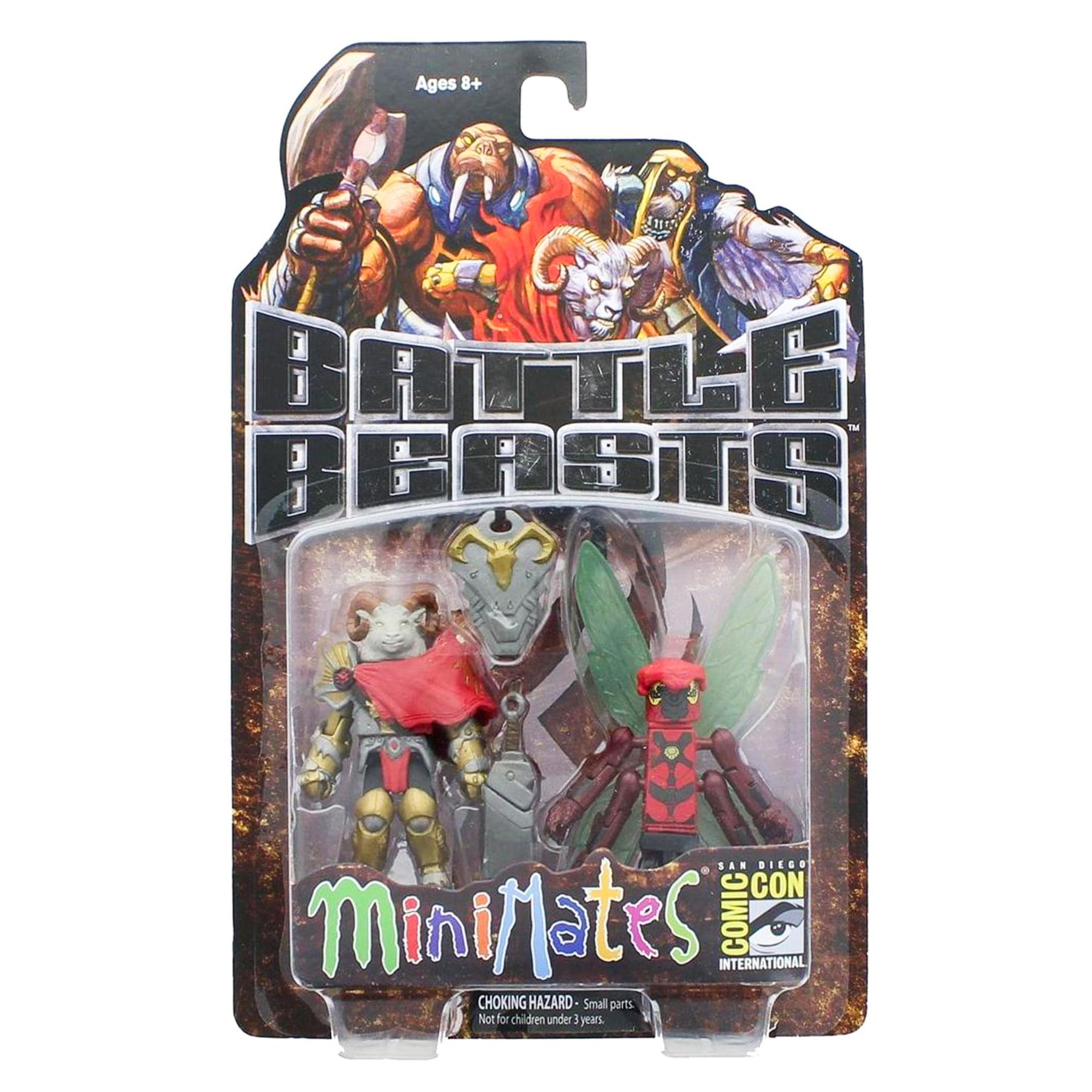 Battle Beasts Exclusive Minimates 2 Pack - Vorin & Zik
