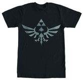 Legend of Zelda Skyward Sword Triforce Logo Black T-Shirt