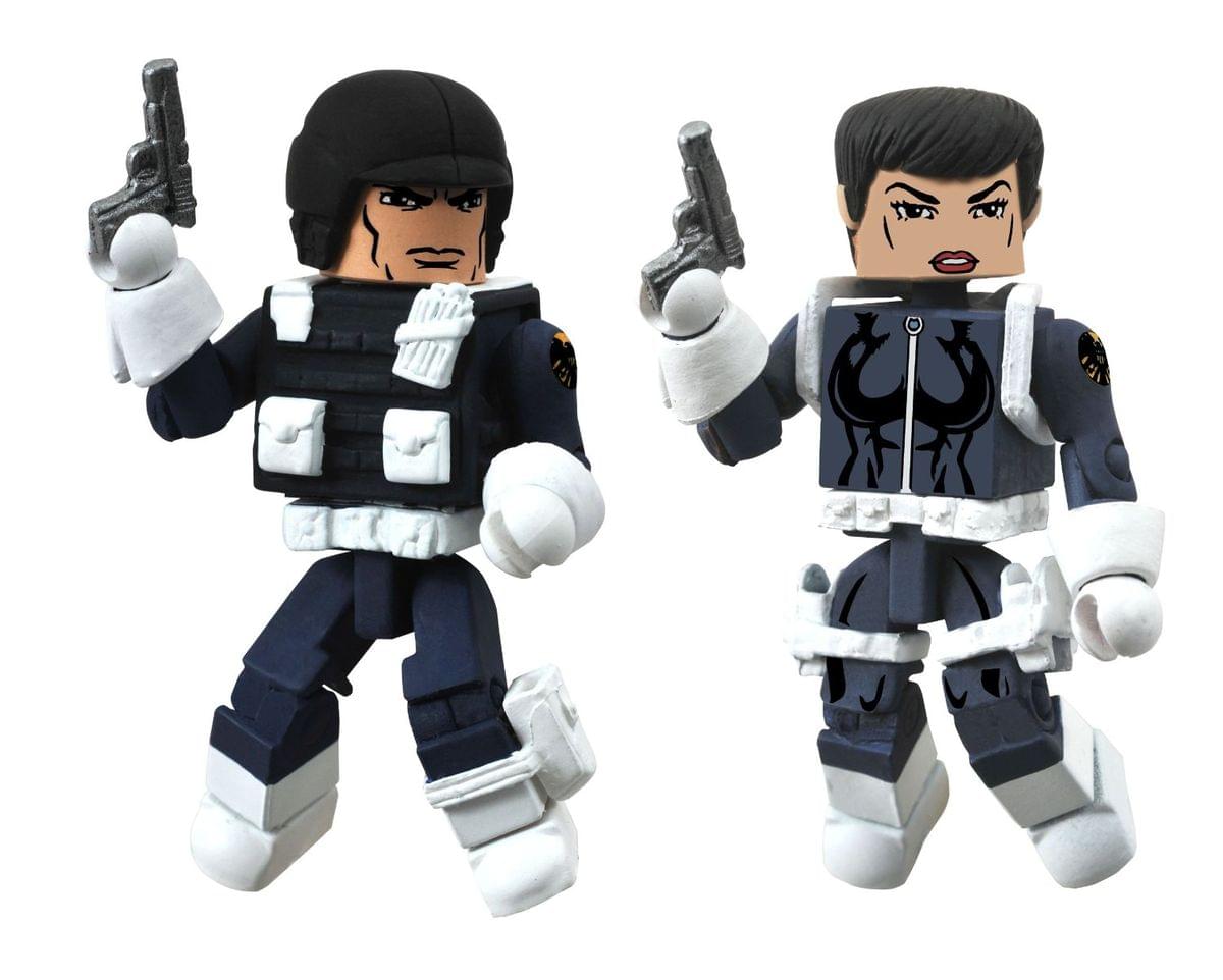 Marvel Minimates W51 Action Figure 2-Pack: Maria Hill/SHIELD Agent