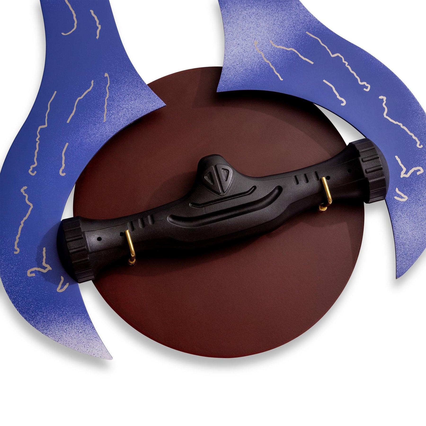 Halo Covenant Energy Sword Prop Replica w/ Wooden Wall Plaque