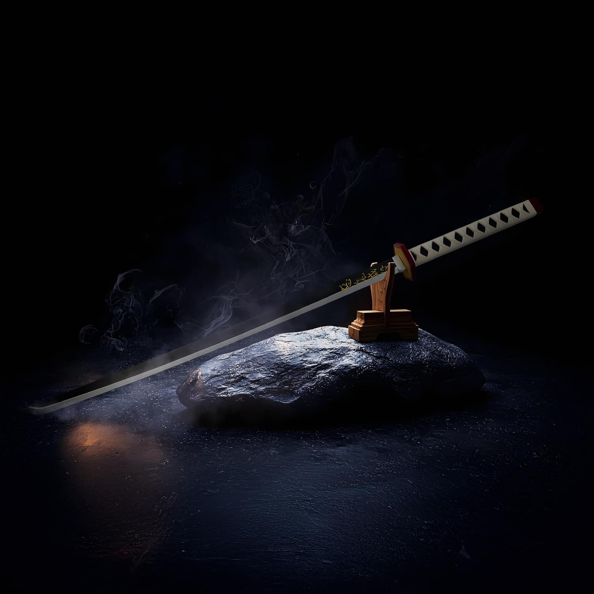 Demon Slayer Giyu Tomioka 41 Inch Foam Replica Samurai Sword