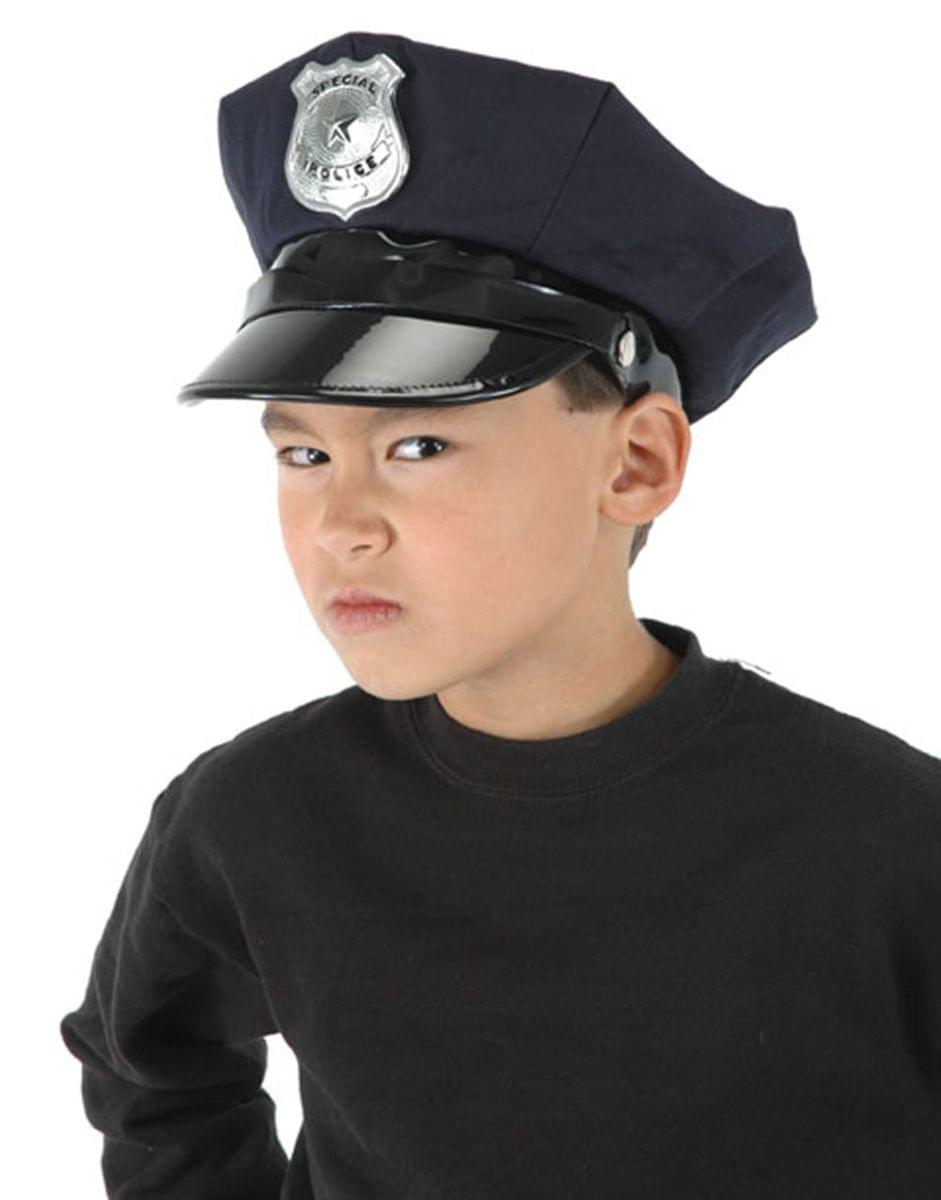 Police Officer Child Costume Hat