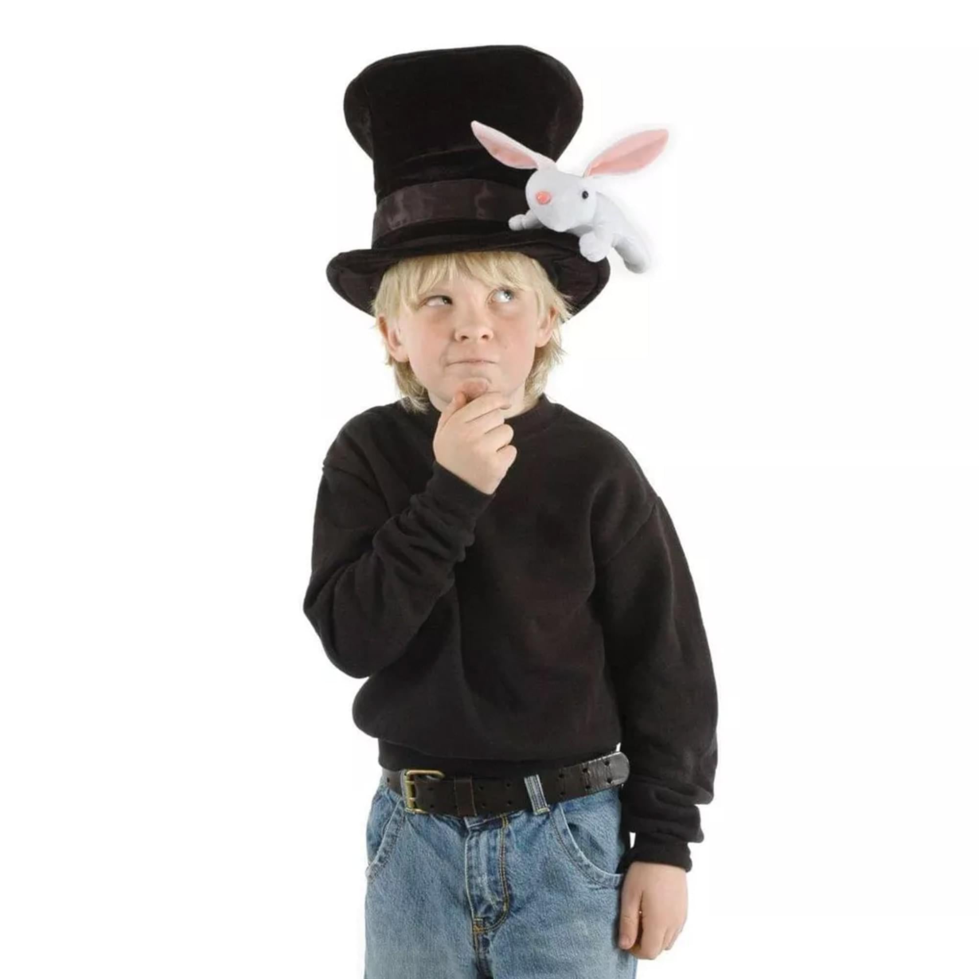 Magician with Rabbit Child Costume Hat