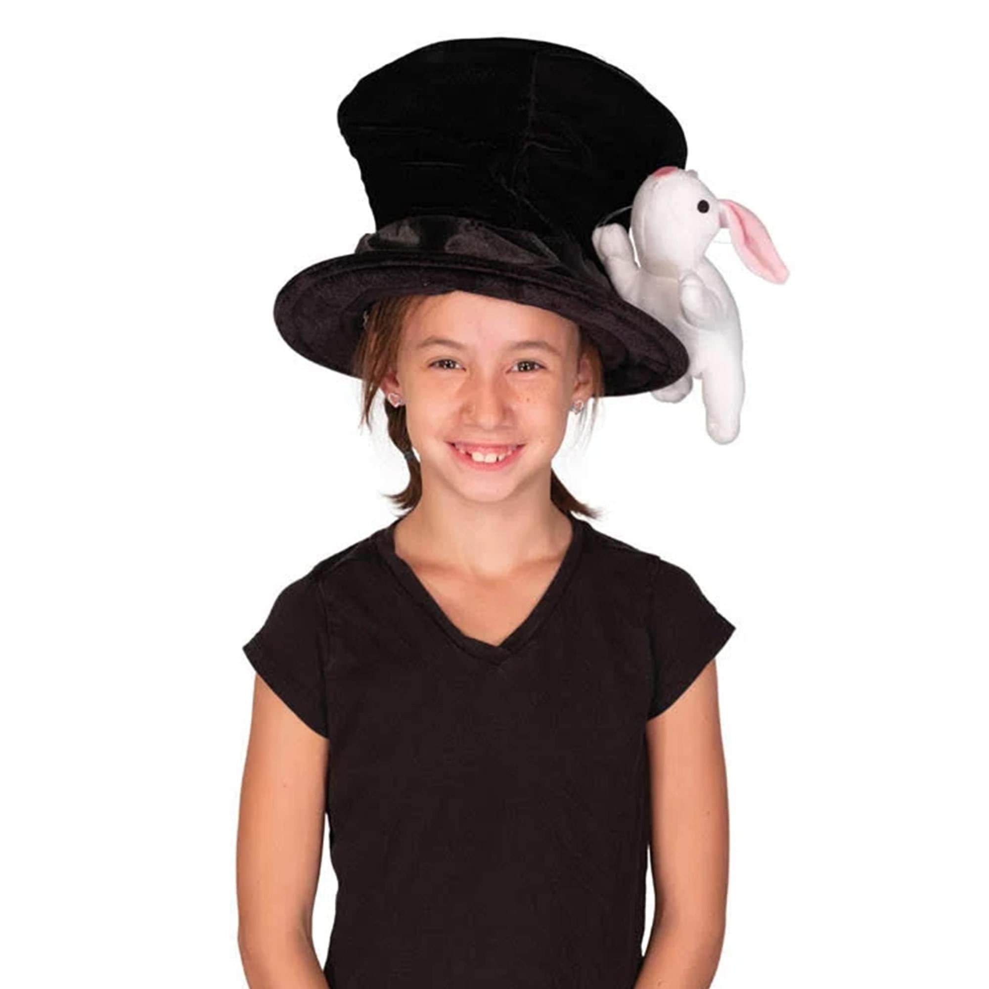 Magician with Rabbit Child Costume Hat