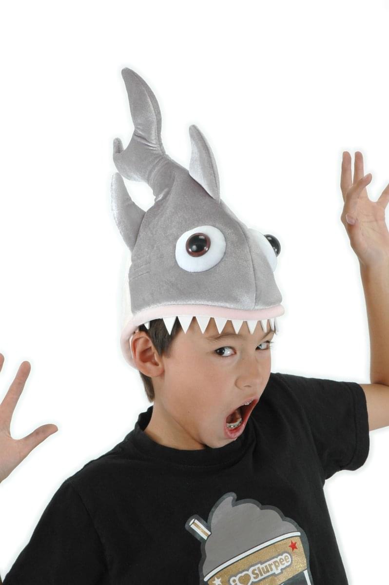 Man Eater Shark Costume Hat One Size