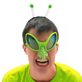 Alien Glasses With Nose Costume Accessory Adult