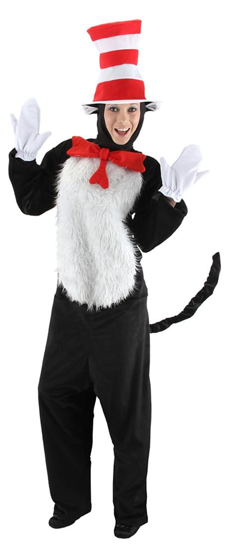 Dr. Seuss Cat In The Hat Deluxe Adult Costume