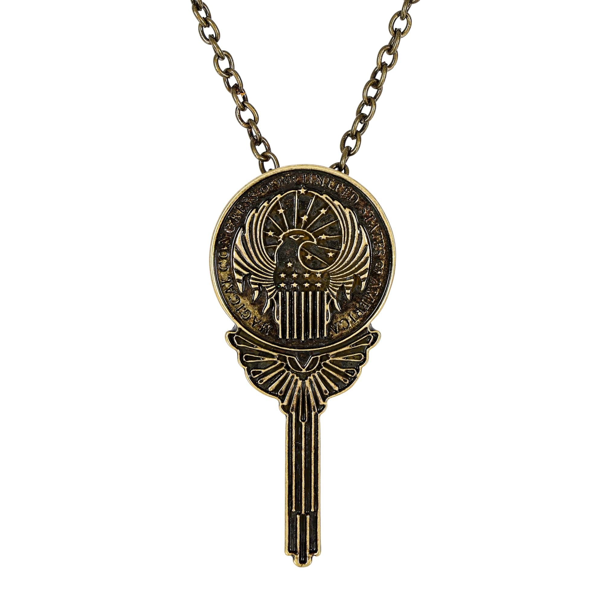 Fantastic Beasts MACUSA Costume Pin Pendant with Chain