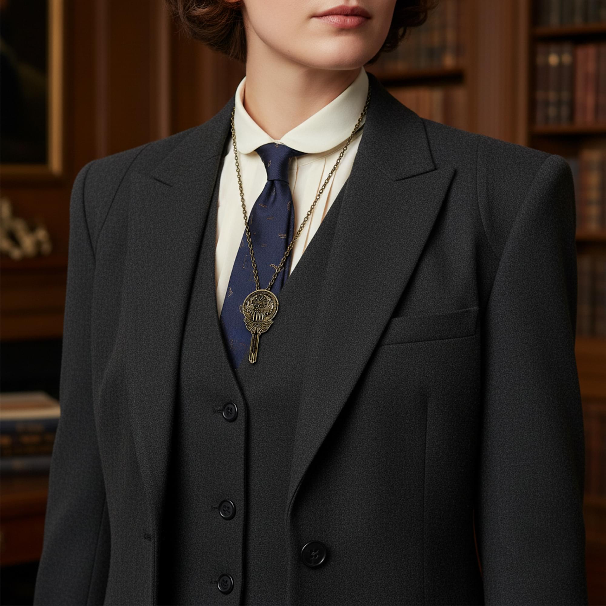 Fantastic Beasts MACUSA Costume Pin Pendant with Chain