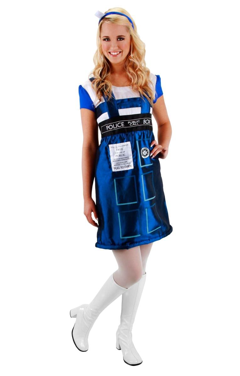 Dr. Who TARDIS Dress Costume Adult