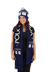Doctor Who TARDIS Costume Scarf Adult