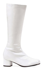 White Dora Gogo Child Costume Boots