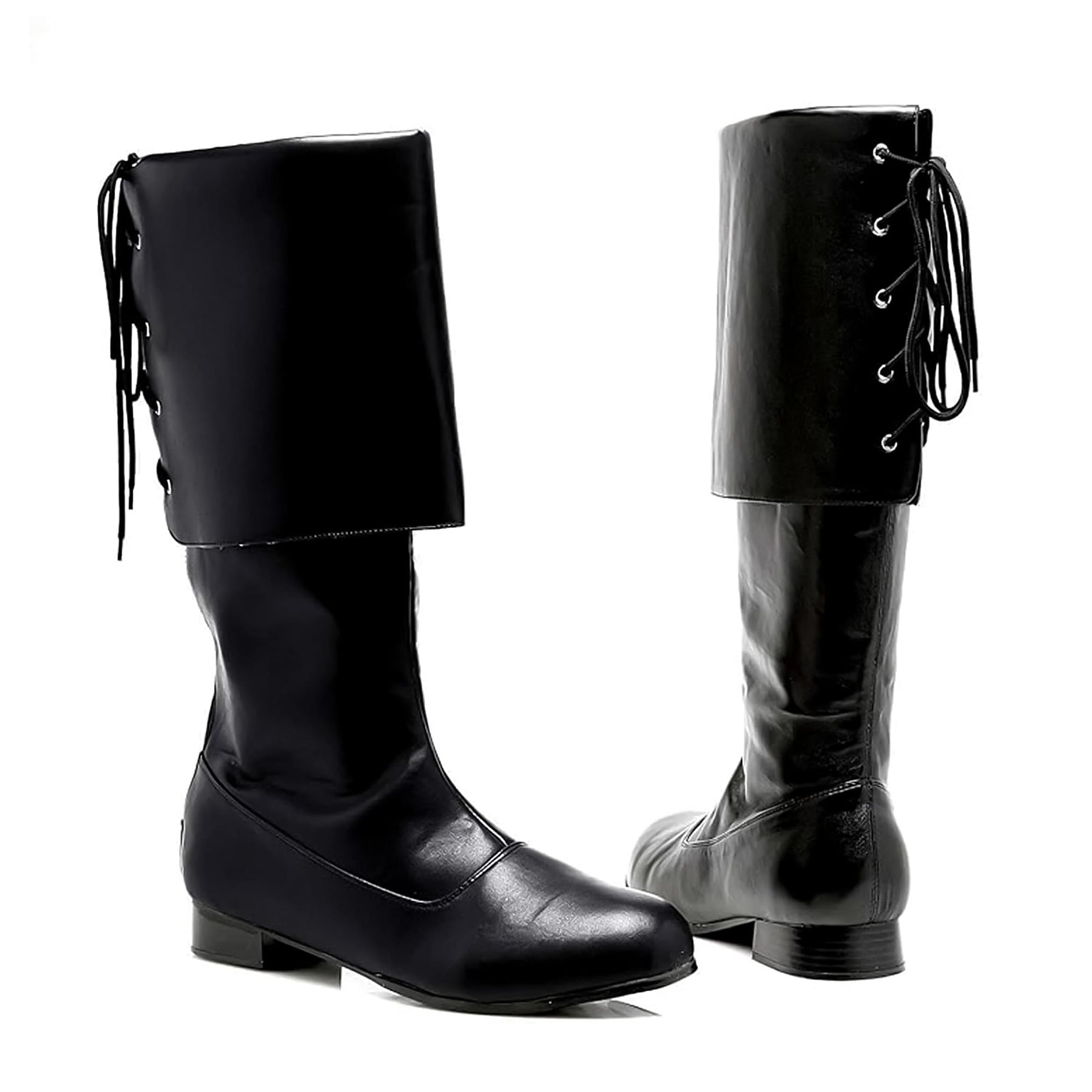 Sparrow Black  Pirate Mens Costume Boots