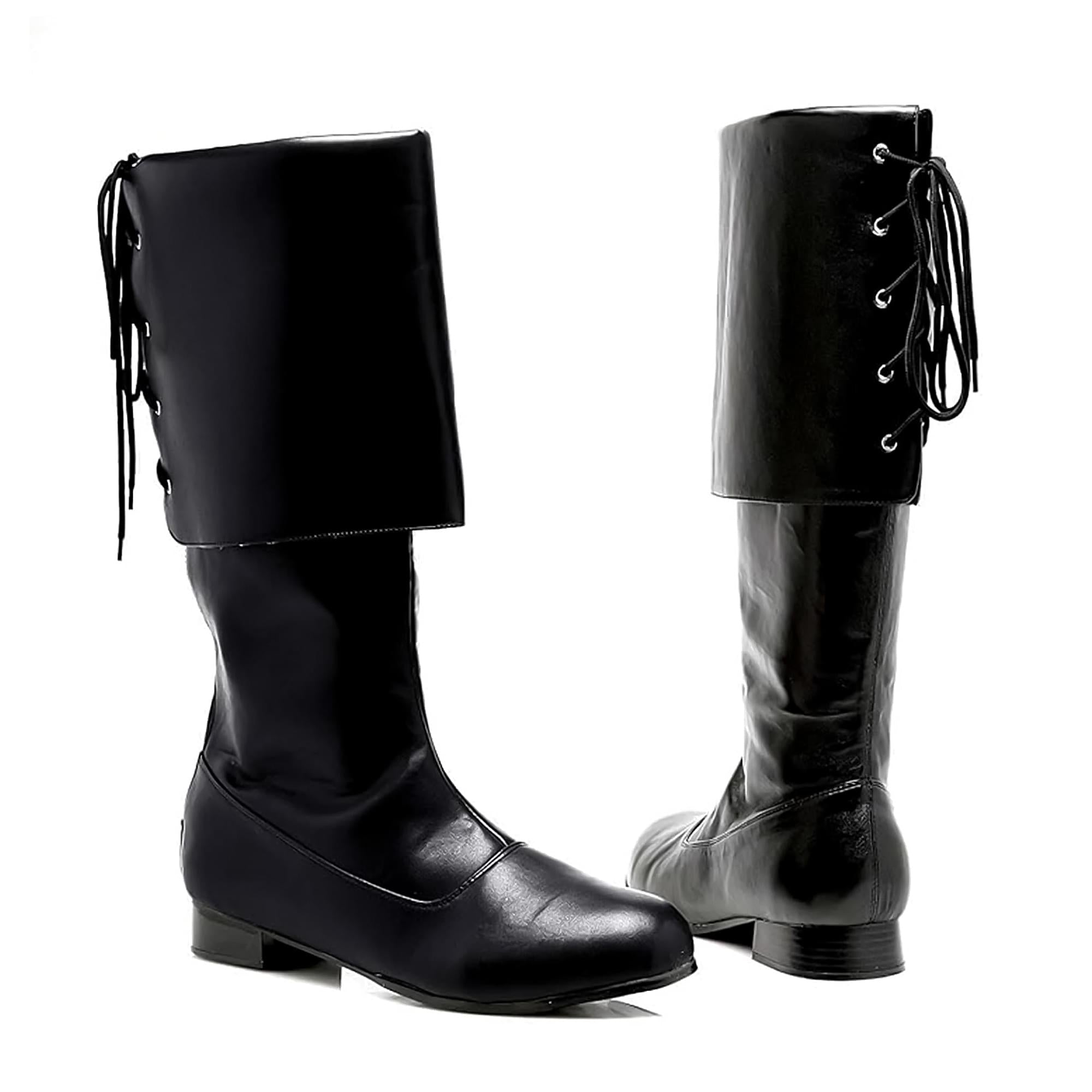 Sparrow Black  Pirate Mens Costume Boots