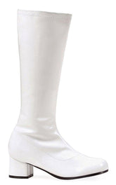 1.75" Heel Children's Gogo Boot White