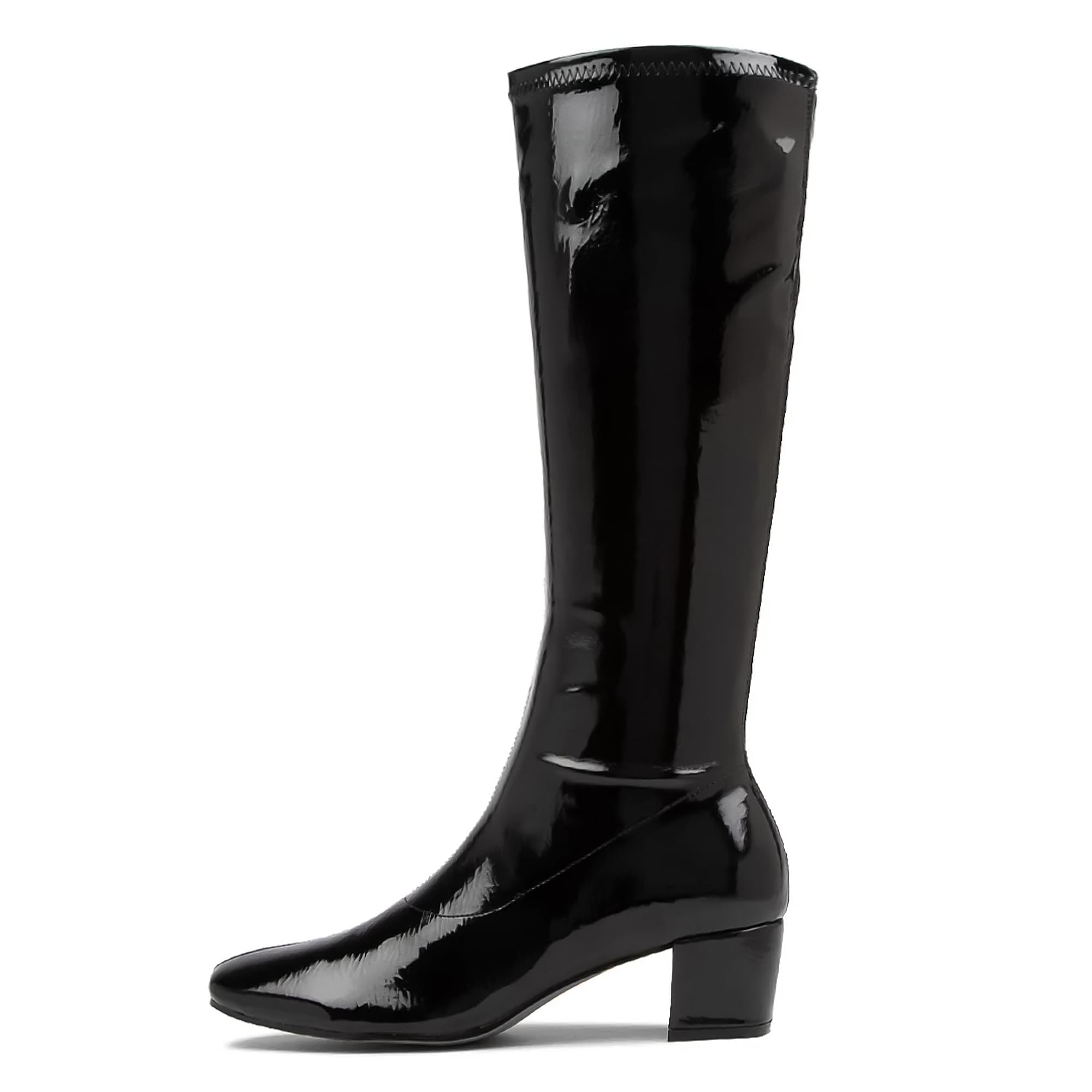 1.75" Heel Children's Gogo Boot Black