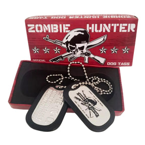 Zombie Hunter Dog Tag Souvenir Gift Set