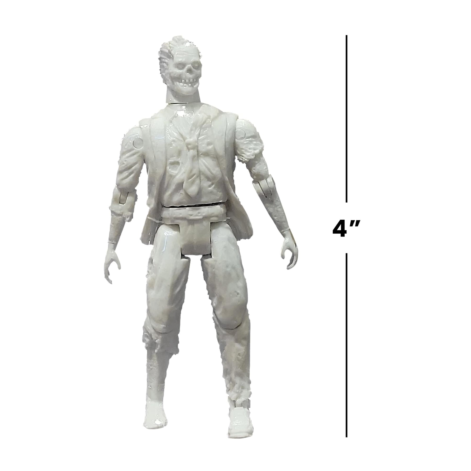 Create Your Own Zombie Customizing Blank 4" Action Figure