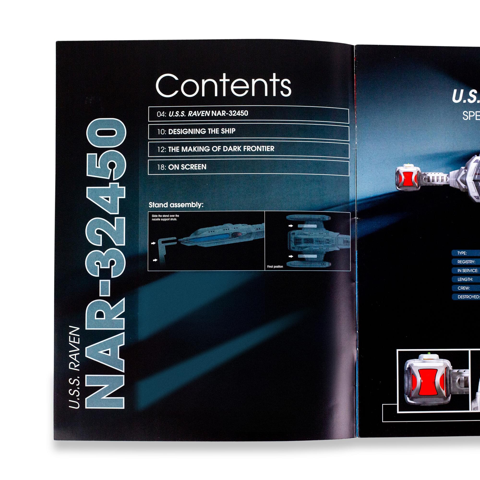 Eaglemoss Star Trek Starships USS Raven NAR-32450 Magazine | Issue #66
