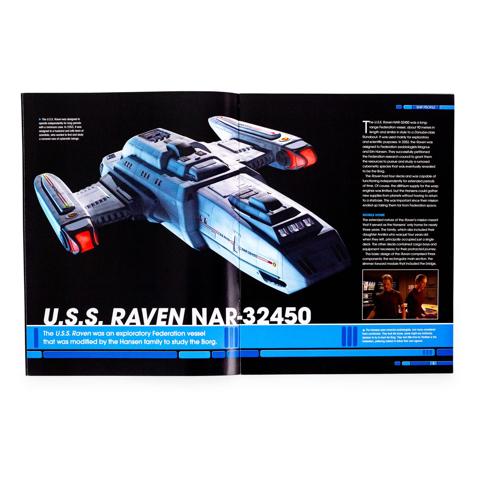 Eaglemoss Star Trek Starships USS Raven NAR-32450 Magazine | Issue #66