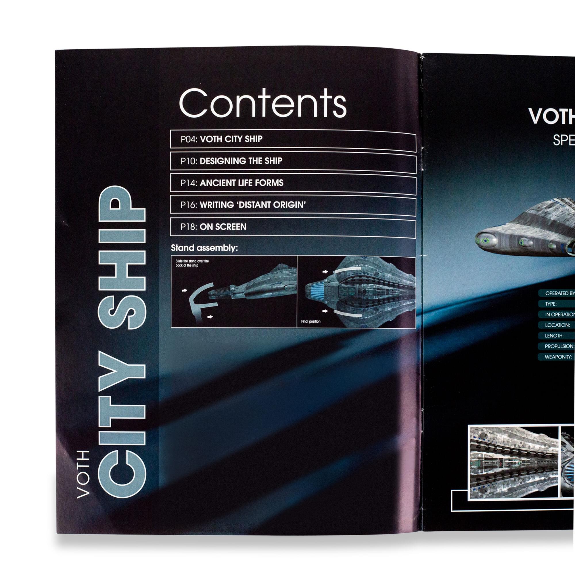 Eaglemoss Star Trek Starships Voth City Ship Magazine | Issue #70