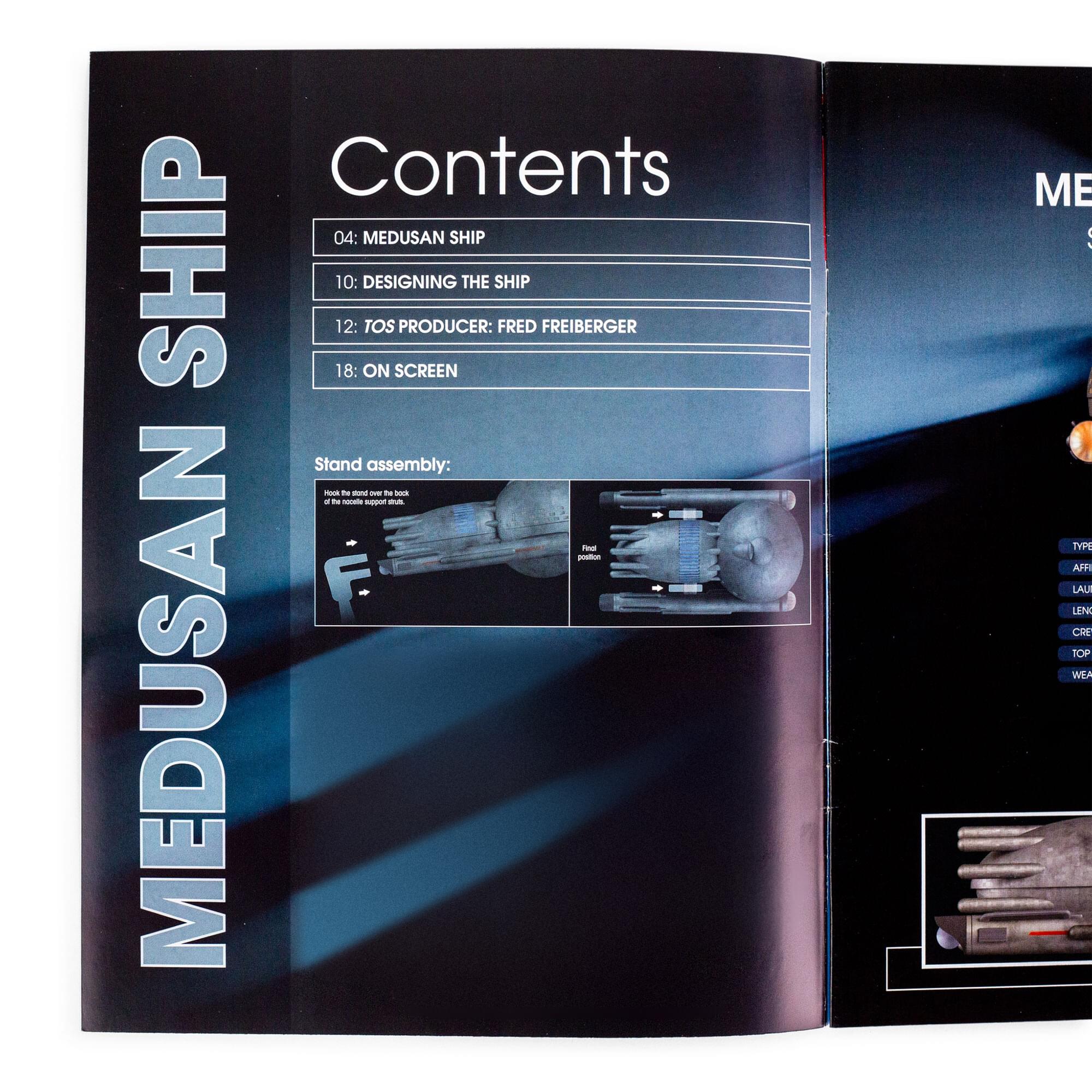 Eaglemoss Star Trek Starships Medusan Ship Magazine | Issue #92