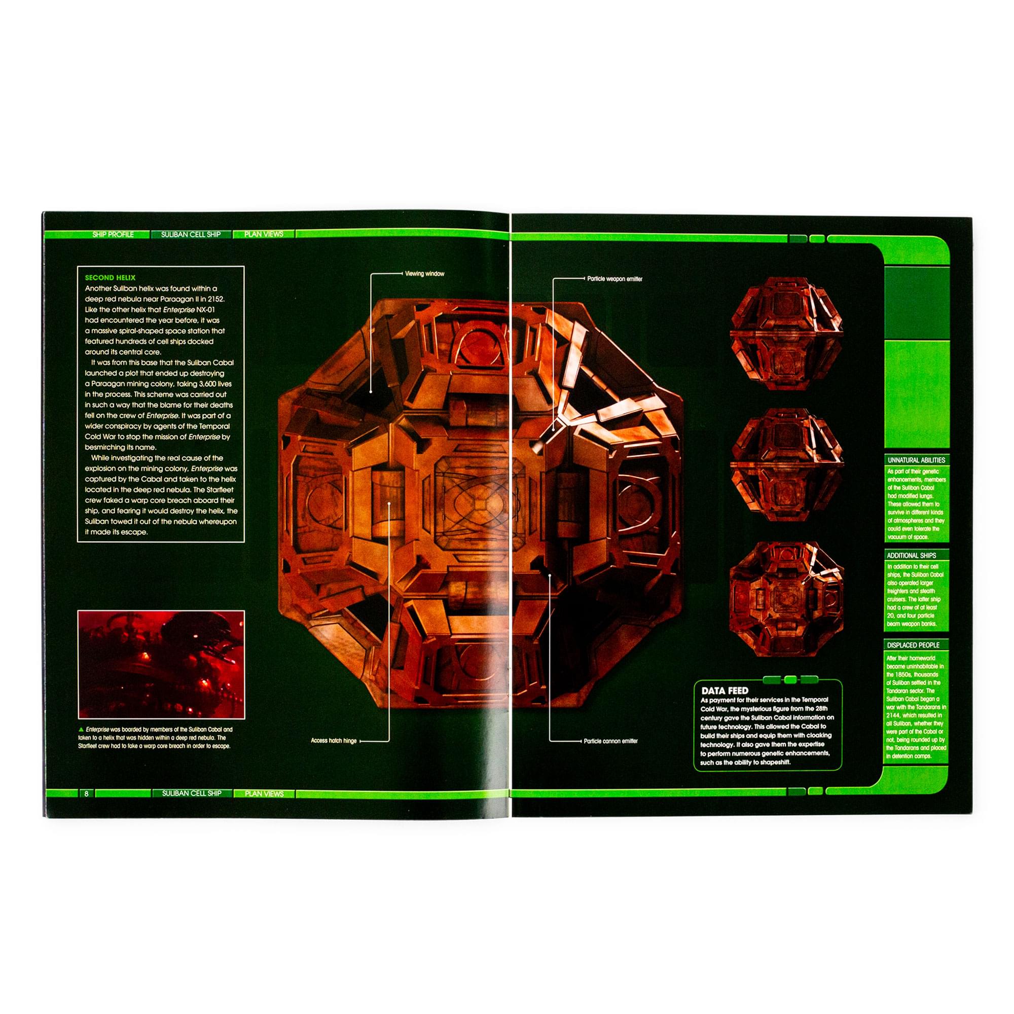 Eaglemoss Star Trek Starships Suliban Cell Ship Magazine | Issue #94
