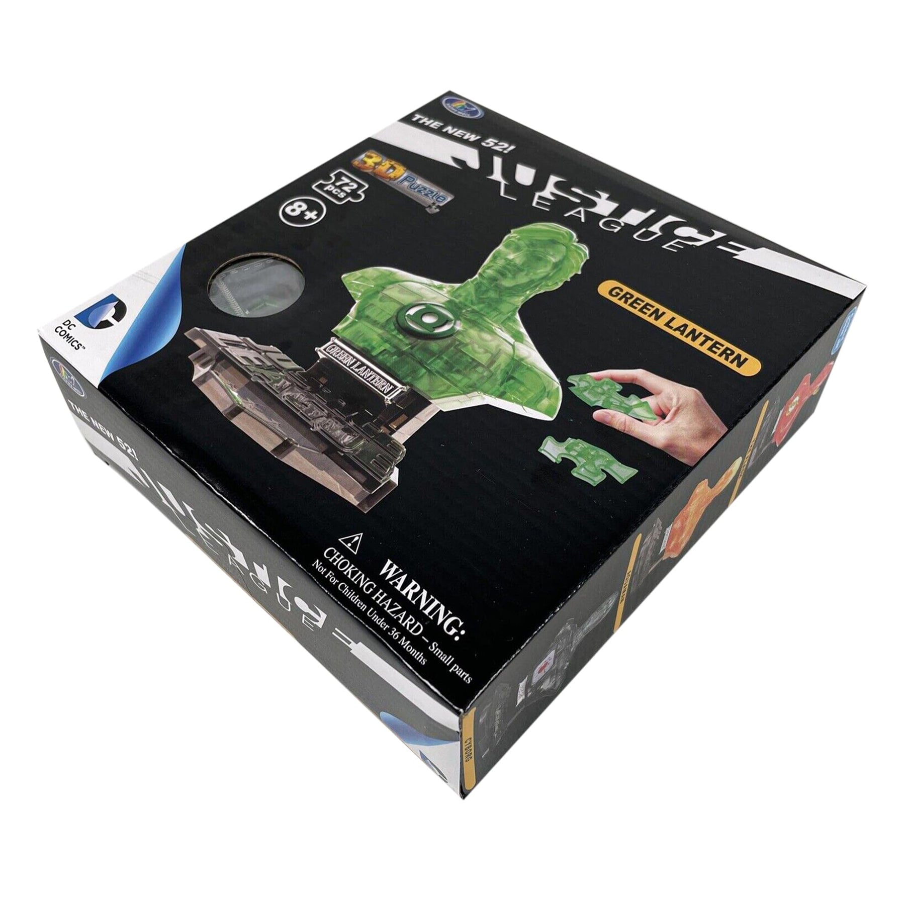 Eaglemoss DC Green Lantern 72 Piece 3D Jigsaw Puzzle | Crystal Color