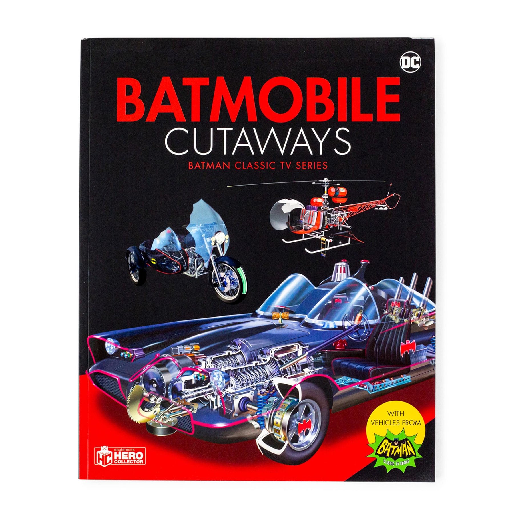 DC Comics Batman Batmobile Cutaways Paperback