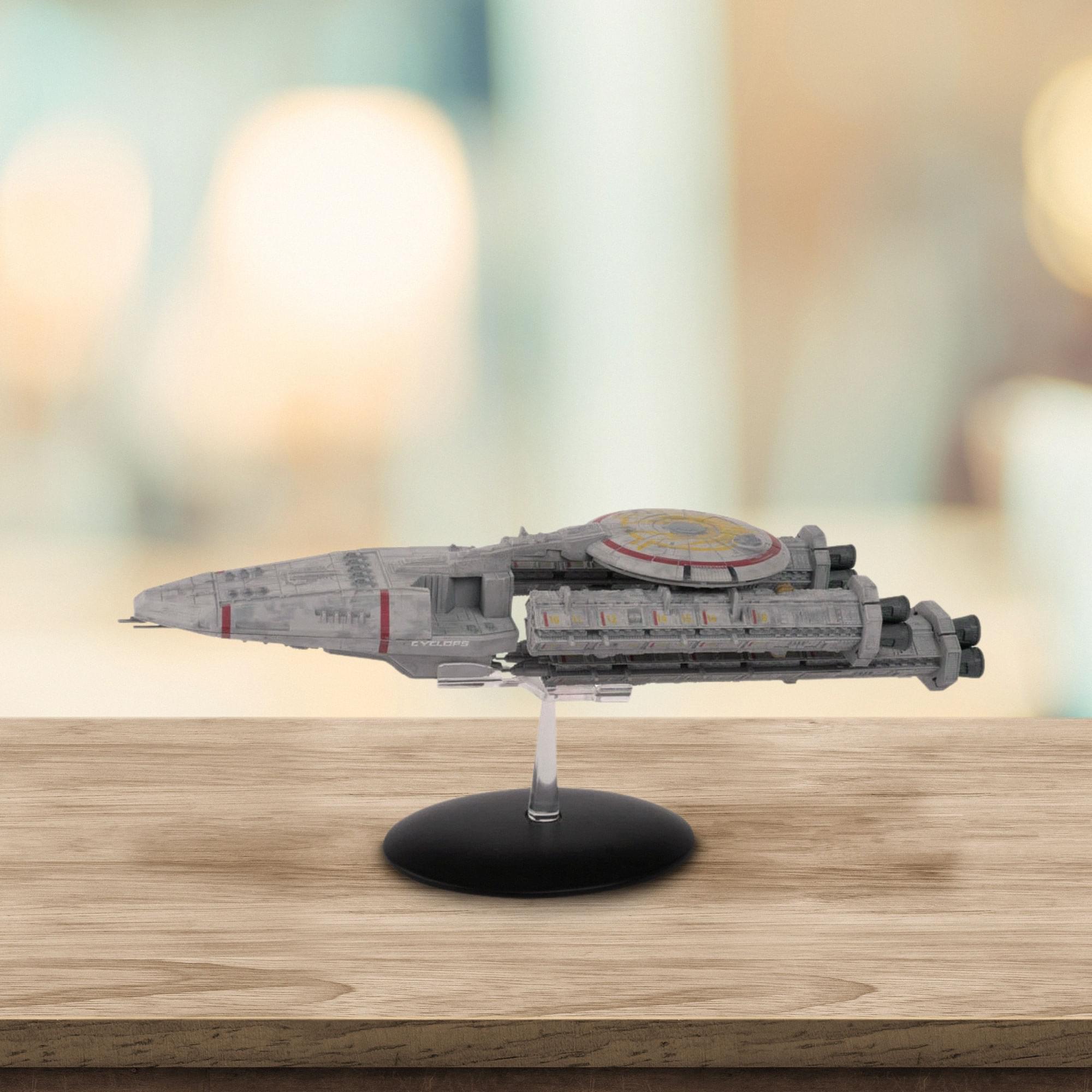 Eaglemoss Battlestar Galactica Ship Replica | Loki (Blood & Chrome)