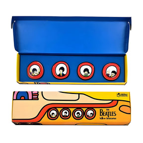 Eaglemoss The Beatles Yellow Submarine Porthole Pin Badge Box Set