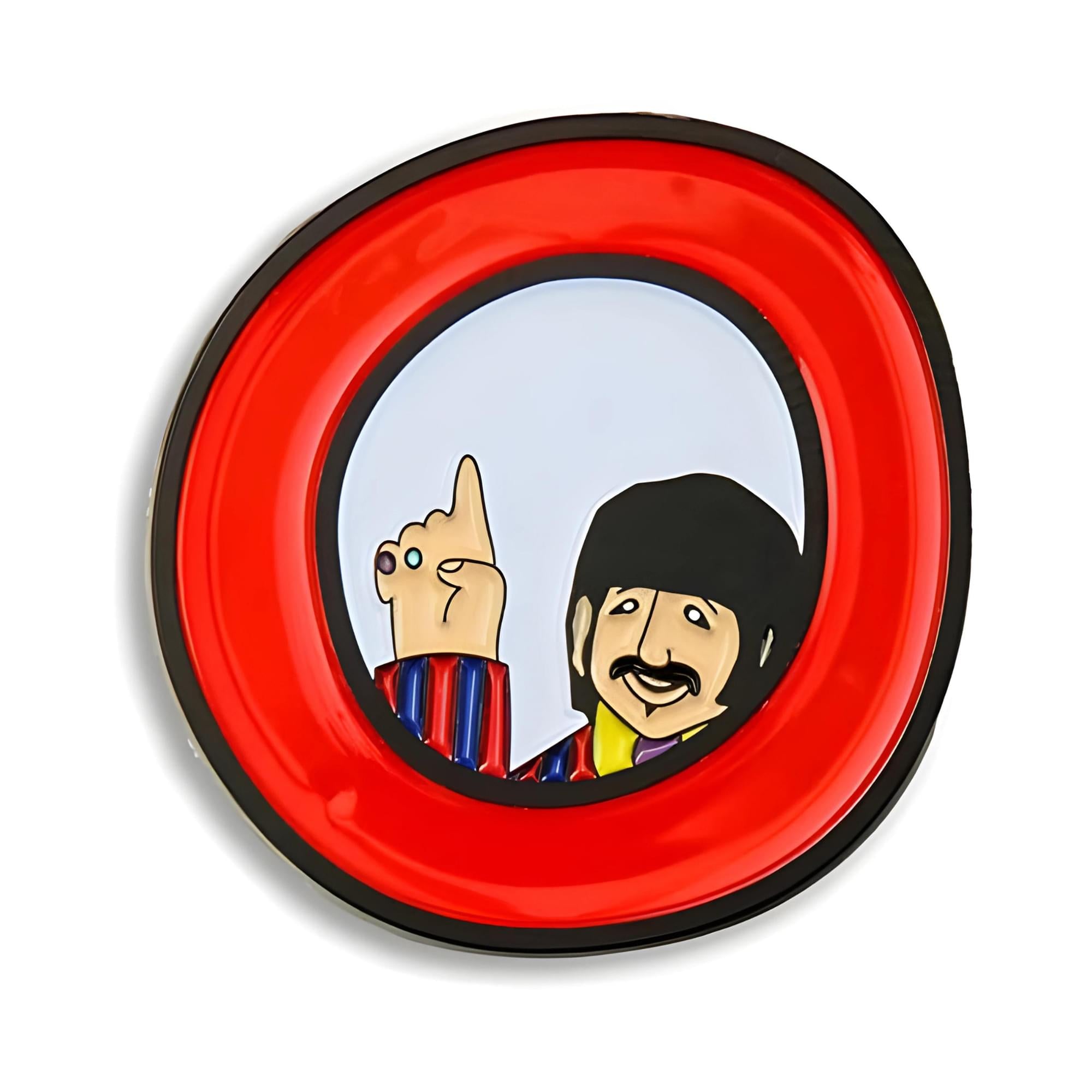 Eaglemoss The Beatles Yellow Submarine Porthole Pin Badge Box Set